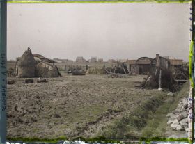 Image représentant Belgique, Wytschaete, Le Village vu de la route de Messines