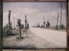 Image représentant France, Feuillaucourt, Aspect de la route de Bouchavesnes à Feuillaucourt