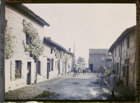 Image représentant France, Ste Menehould le haut, Une vieille rue