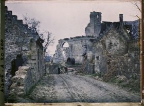 Image représentant France, Condé s/Aisne, Ruines du Village