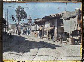 Image représentant Une rue dans le quartier d'As Souweqah, au sud-ouest du centre ville