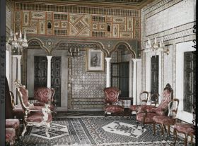 Image représentant La salle du trône du palais beylical Dar-el-Bey