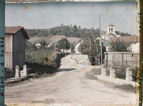 Image représentant France, Pernant, Vue vers l'Eglise