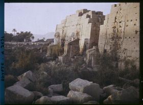 Image représentant Le VIIIe pylône du temple d'Amon Râ