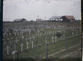Image représentant France, La Targette, Vue panoramique du Cimetière Anglais