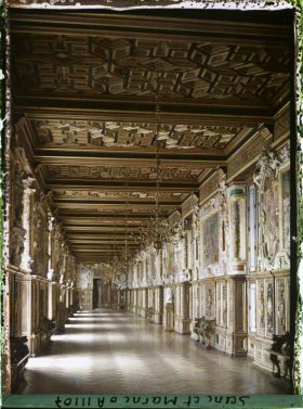 Image représentant France, Fontainebleau, Palais de Fontainebleau Galerie François 1er