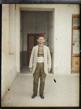 Image représentant Un Albanais blond des environs de Monastir