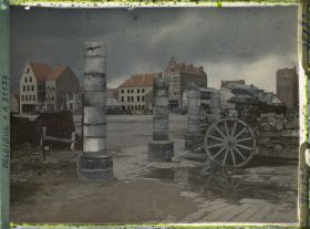 Image représentant Belgique, Ypres, Orage sur la Grande Place