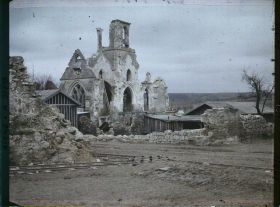 Image représentant France, Presles, Eglise de Ruines