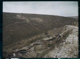 Image représentant France, Haudromont, Ravin sur la route de Douaumont vers la côte du Poivre