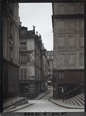 Image représentant La rue de la Colombe et la rue des Ursins