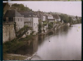 Image représentant France, Le Bugue, Le Bugue en amont du Pont s/ la Dordogne