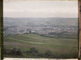 Image représentant France, Pont à Mousson, Panorama s/ Pont à Mousson