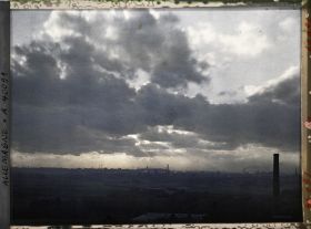 Image représentant Prusse, Gelsenkirchen, Coucher de Soleil s/ la Ruhr