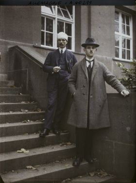 Image représentant Prusse, Düren, Mr Mennicken, exécutif de Düren, Mr Jorres, Chef milice republicaine blessé