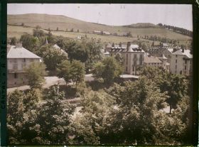 Image représentant Panorama de la ville, vue prise depuis l'actuelle avenue Gambetta vers le Pont Bourbon
