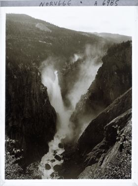 Image représentant La cascade Rjukanfossen