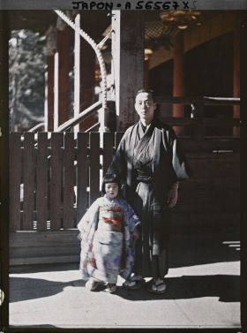 Image représentant Fête des enfants Shichi-go-san (" sept-cinq-trois ") au sanctuaire Yasaka-jinja