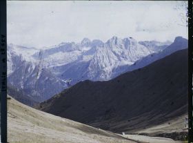 Image représentant Le mont Colac et le Val Douro depuis le col de la Sella