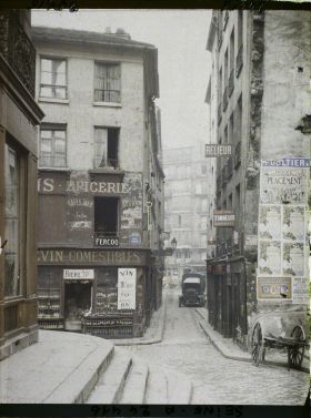 Image représentant Vieilles maisons à l'angle de la rue des Anglais et de la rue Domat