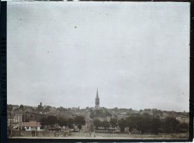 Image représentant Vue vers Saint-Cloud, à 11h 15, le ciel