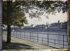 Image représentant Panorama sur les rives du Rhin depuis la Schaffhauserrheinweg