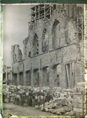 Image représentant Belgique, Ypres, Façade Nord des Halles