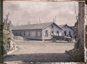 Image représentant France, Anizy-Simon, La mairie et un restaurant