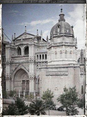 Image représentant Espagne, Tolède, Cathédrale, façade principale