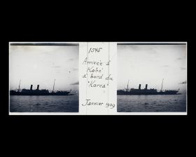Image représentant Arrivée à Kobé à bord du "Koréa"