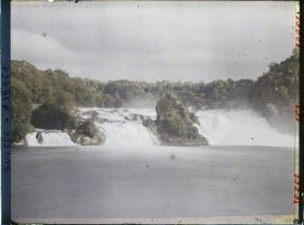 Image représentant Les chutes du Rhin vues du Schlössli Wörth