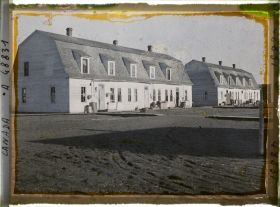 Image représentant Canada, St François Xavier, Une ferme: Maisons d'habitation de la Colonie