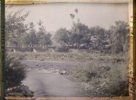 Image représentant Sur le fleuve Logar, au sud-ouest de Kaboul, pont sur le Logar