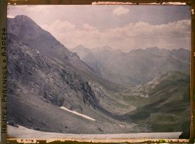 Image représentant France, Le Versant Espagnol, au fond, le Pic de Temdeneras