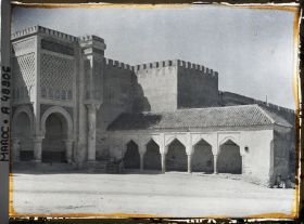 Image représentant Une partie de la porte Bab Mansour
