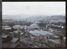 Image représentant panorama Kyôto depuis l'hôtel Miyako