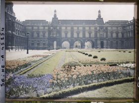 Image représentant Les tulipes au jardin des Tuileries