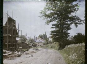 Image représentant France, Le Ban de Sapt Launois, Entrée du Village