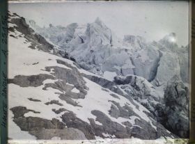 Image représentant France Les Alpes, Glacier des Bossons : Séracs du Glacier Supérieur des Bossons