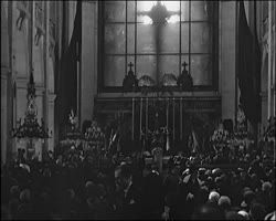Image représentant Cérémonie à la mémoire des morts de l'Argonne dans la chapelle Saint-Louis-des-Invalides