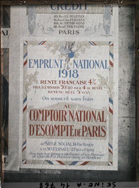 Image représentant Affiche de l'emprunt national, Comptoir national d'escompte de Paris