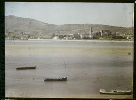 Image représentant France, Hendaye, Fontarabie vu depuis Hendaye