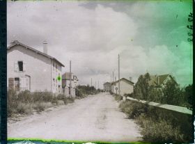 Image représentant France, Nomény, Reconstruction route de Metz autre aspect