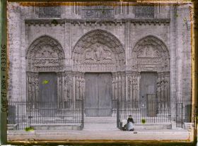 Image représentant Le portail royal de la cathédrale Notre-Dame