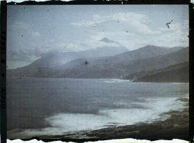 Image représentant Turquie, Mont Athos, Stravonikita, Mont Athos vu du Monastère de Stravonikita