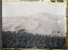 Image représentant L'oasis au pied du Grand Erg