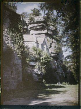 Image représentant Alsace, Saverne, Le Haut Bar Rocher et ruines du Château