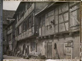 Image représentant France, Obernai, Cour de Vieille Maison