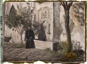 Image représentant Mont Athos, Iviron, Fontaine Turque