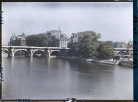 Image représentant Le Pont-Neuf et l'île de la Cité